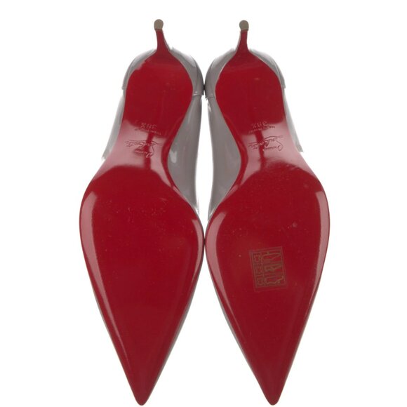 Christian Louboutin Gray Heels - Picture 5 of 5